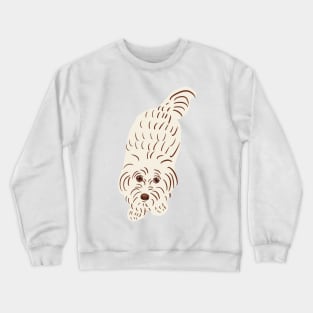 Maltipoo Cute Face Crewneck Sweatshirt